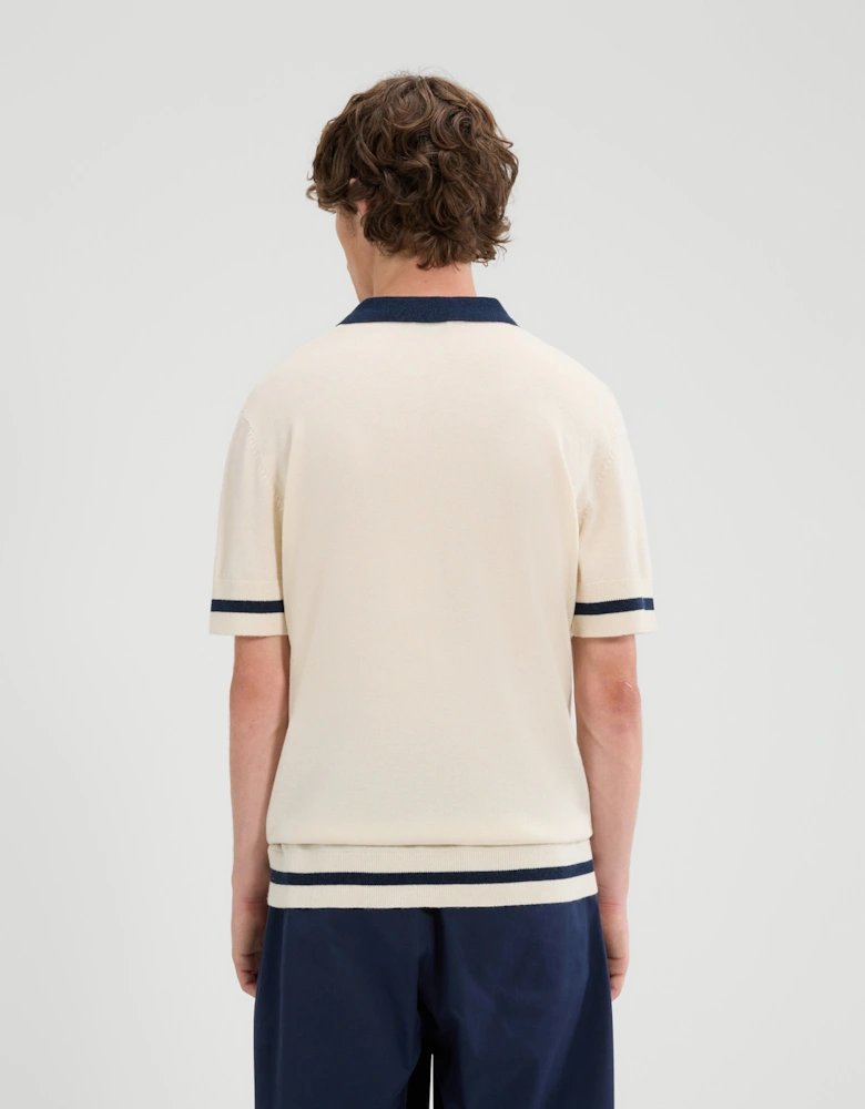 Tuccia Knit Polo - Off White