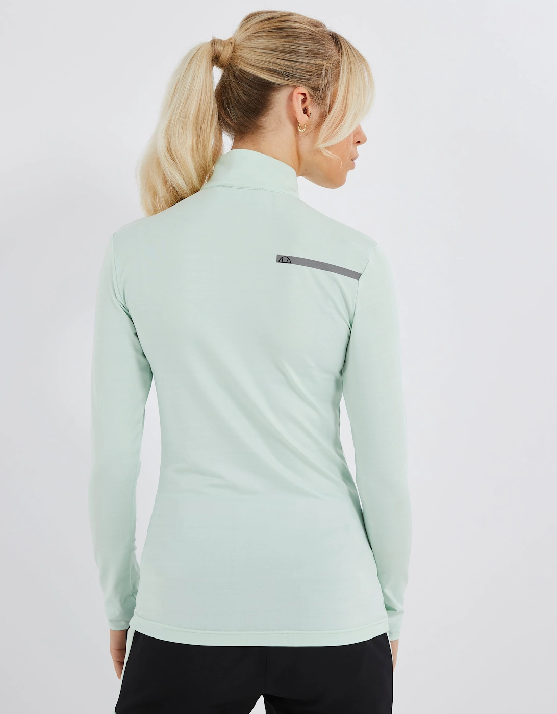 Juliano 1/2 Zip Top - Light Green