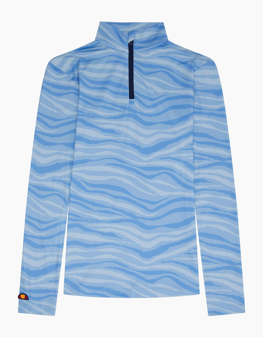 Ellesse Women's Jazmin 1/2 Zip Top - Light Blue - Size: 6
