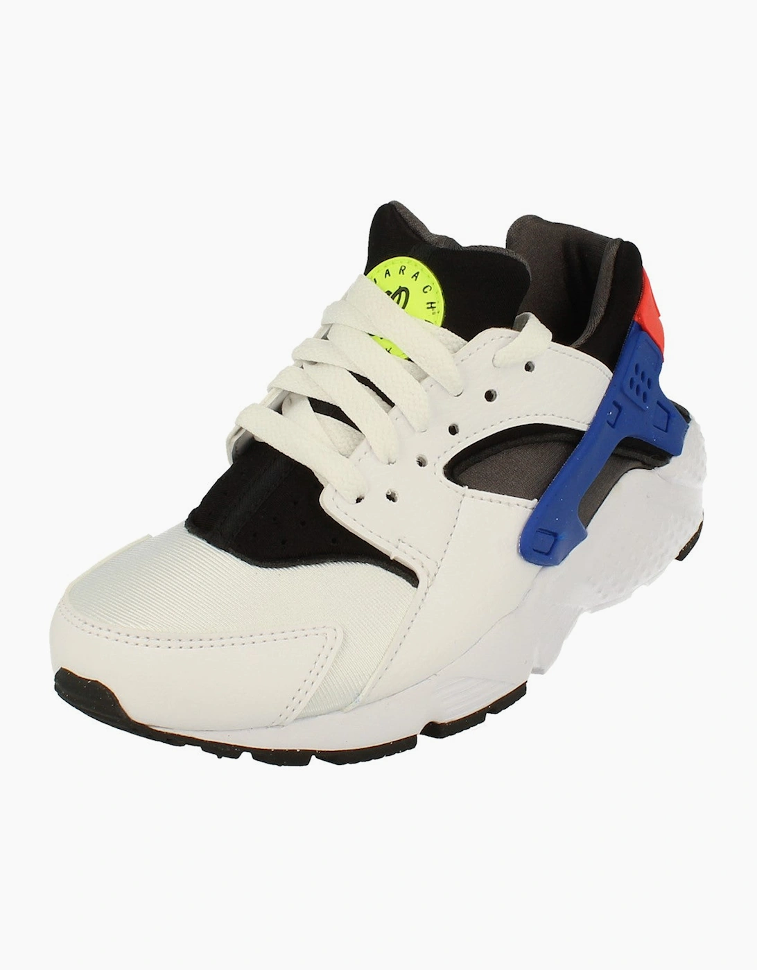 Nike Unisex White Huarache Run Gs Dq0975 100 - Size: Uk 5.5 Us 6Y Eu 38.5 Kids