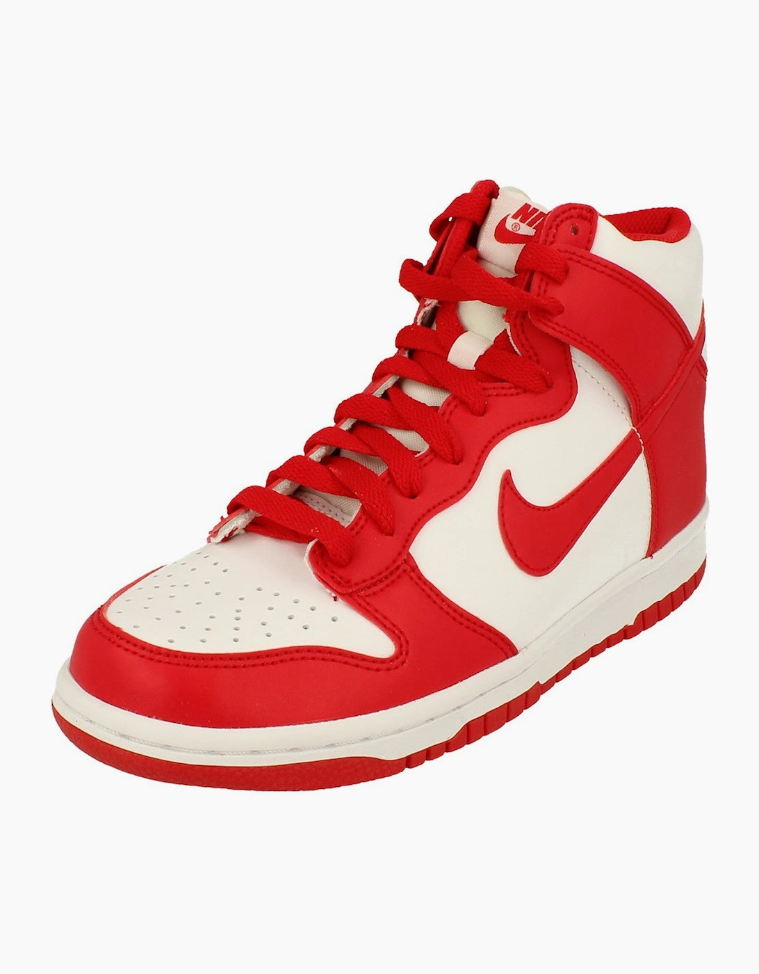 Nike Dunk High GS Trainers Db2179 106 - Red - Size: UK 5.5 us 6y eu 38.5