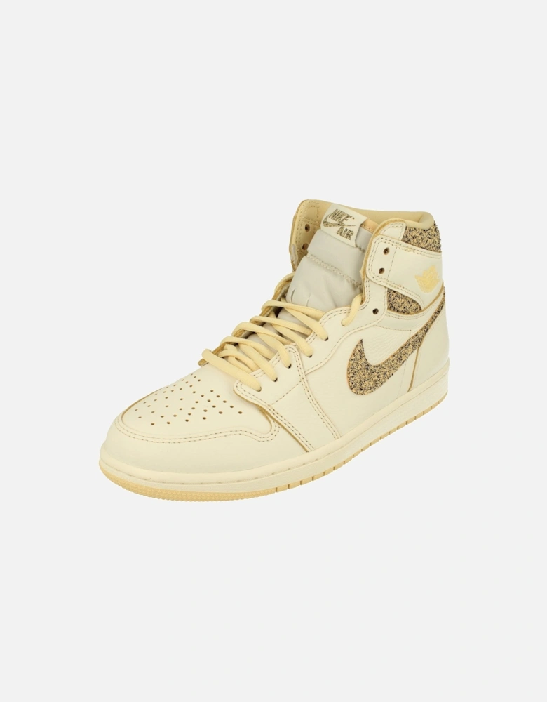 Air Jordan 1 Retro Hi OG Craft Mens Basketball Trainers FD8631 100