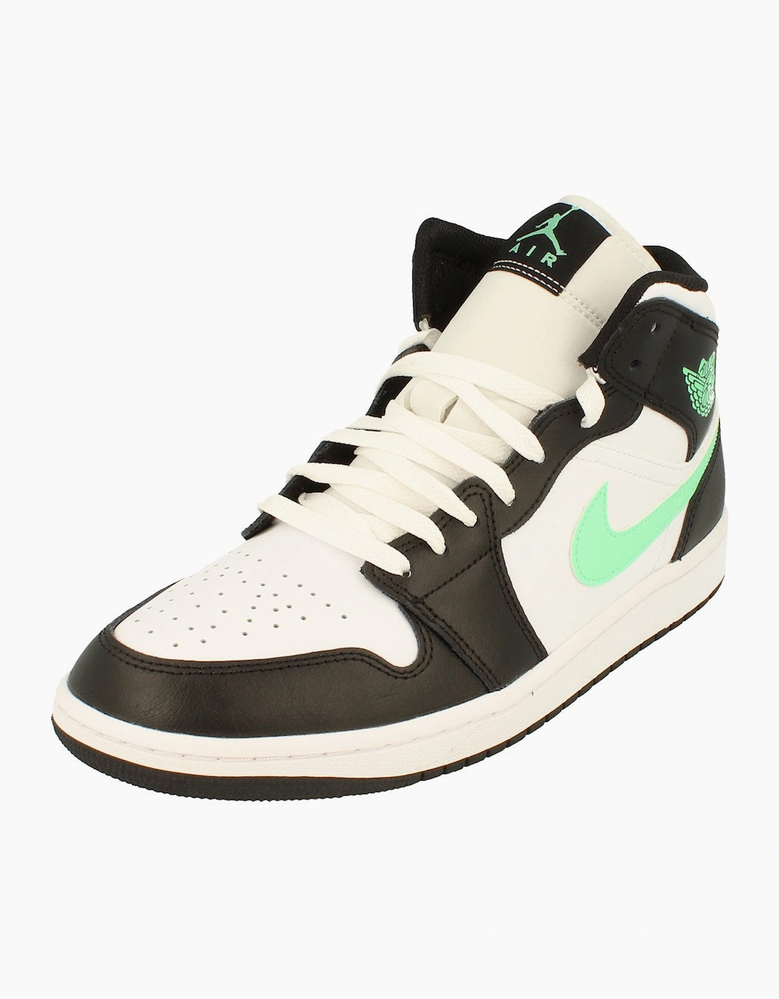 Nike Men's White Air Jordan 1 Mid Trainers Dq8426 103 - Size: 9.5