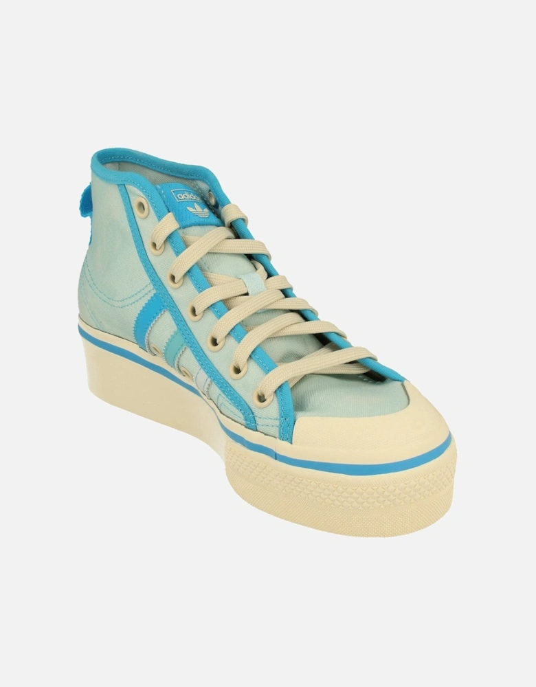 Originals Nizza Platform Mid Womens Trainers Sneakers GX4604