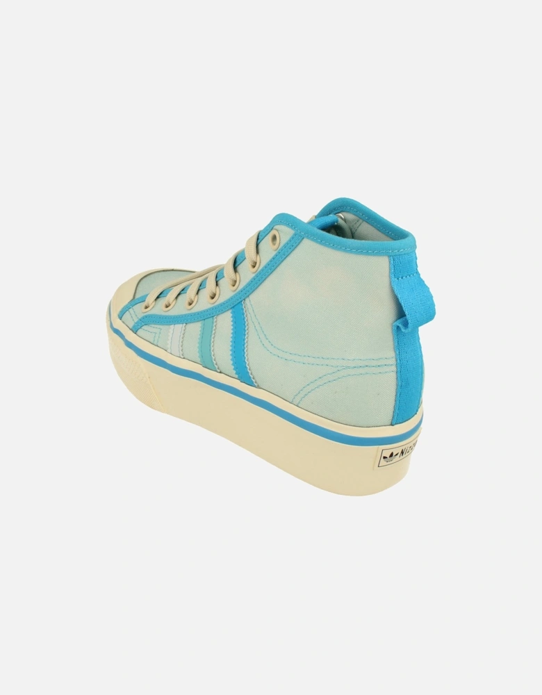 Originals Nizza Platform Mid Womens Trainers Sneakers GX4604