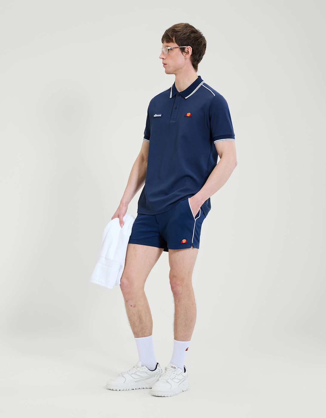 Macchino S/S Polo - Navy