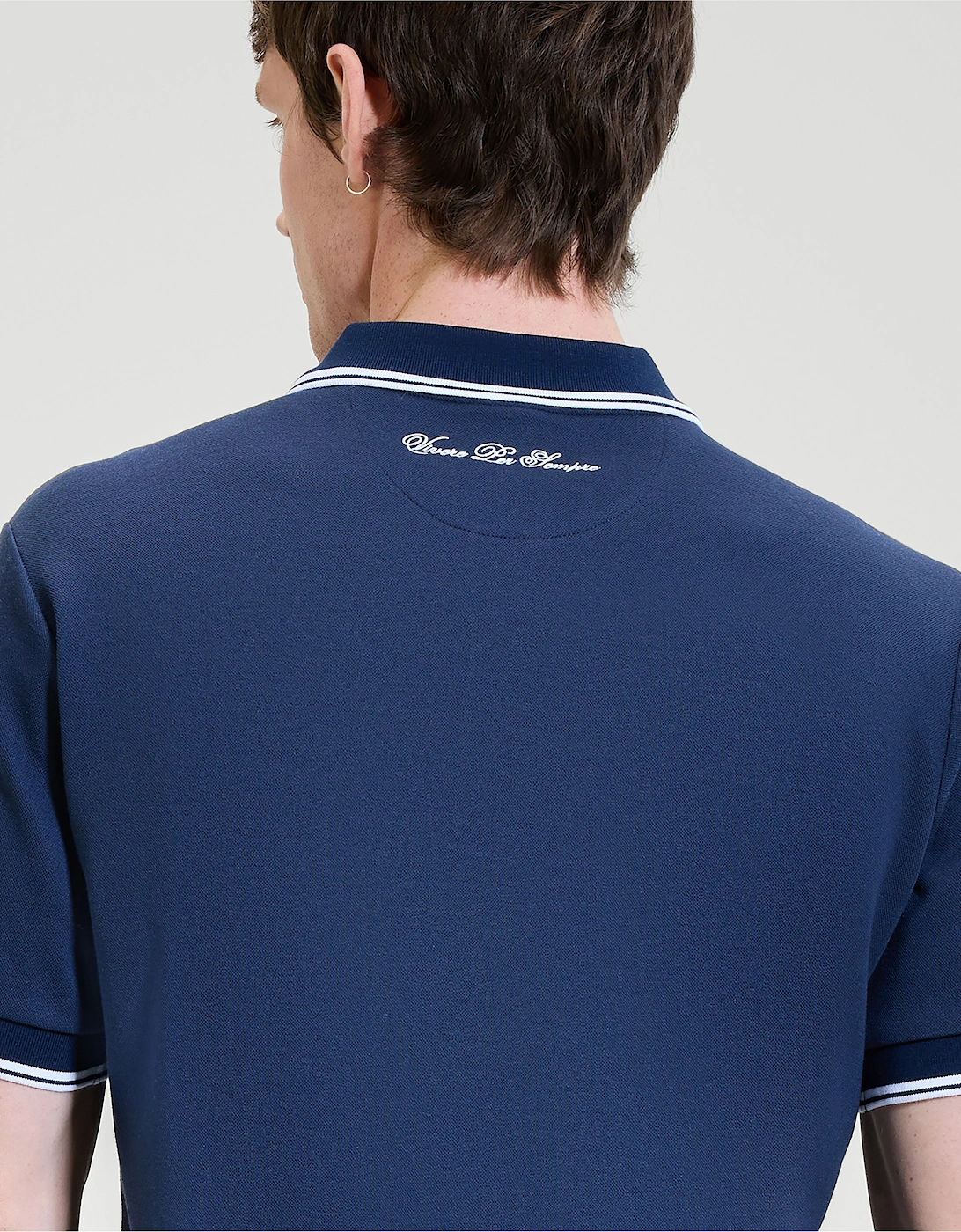 Macchino S/S Polo - Navy