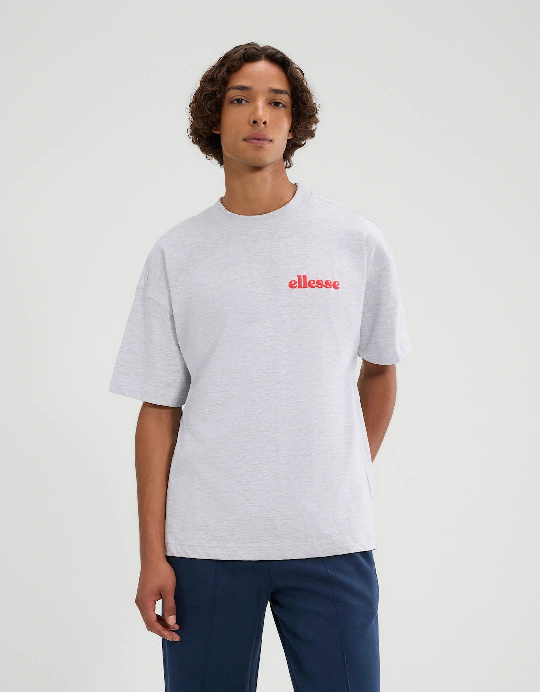 Entriamo Tee - Light Grey Marl