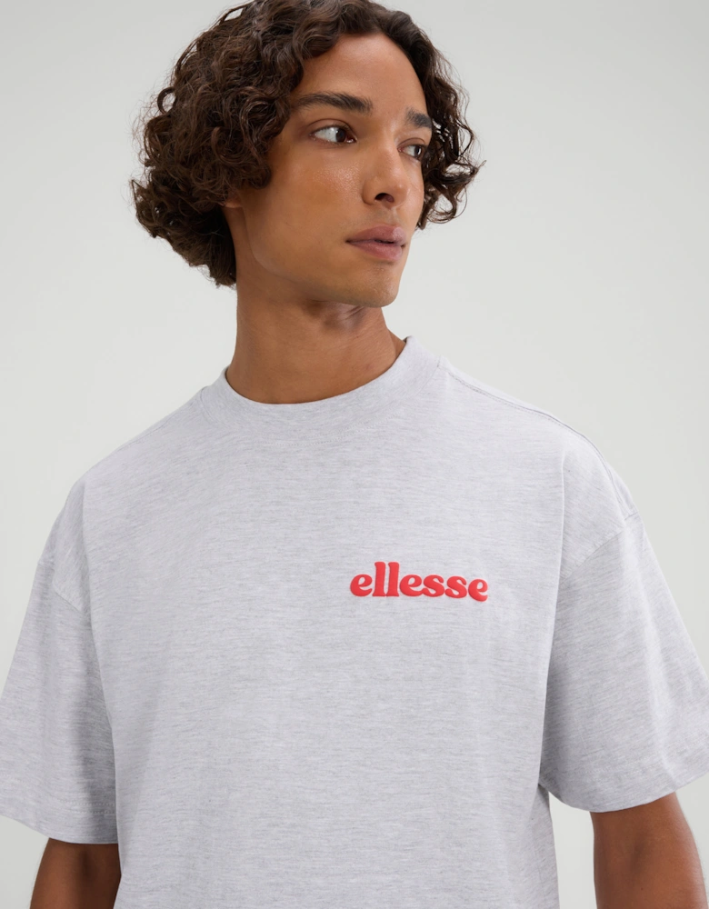 Entriamo Tee - Light Grey Marl