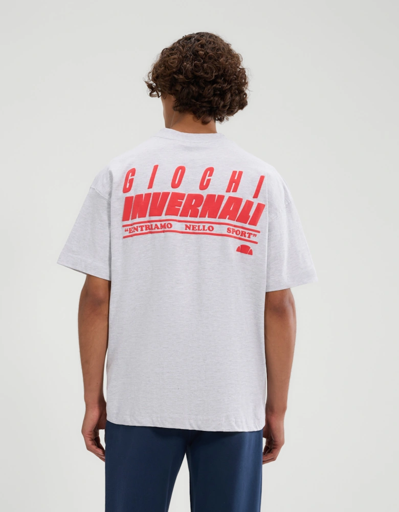 Entriamo Tee - Light Grey Marl