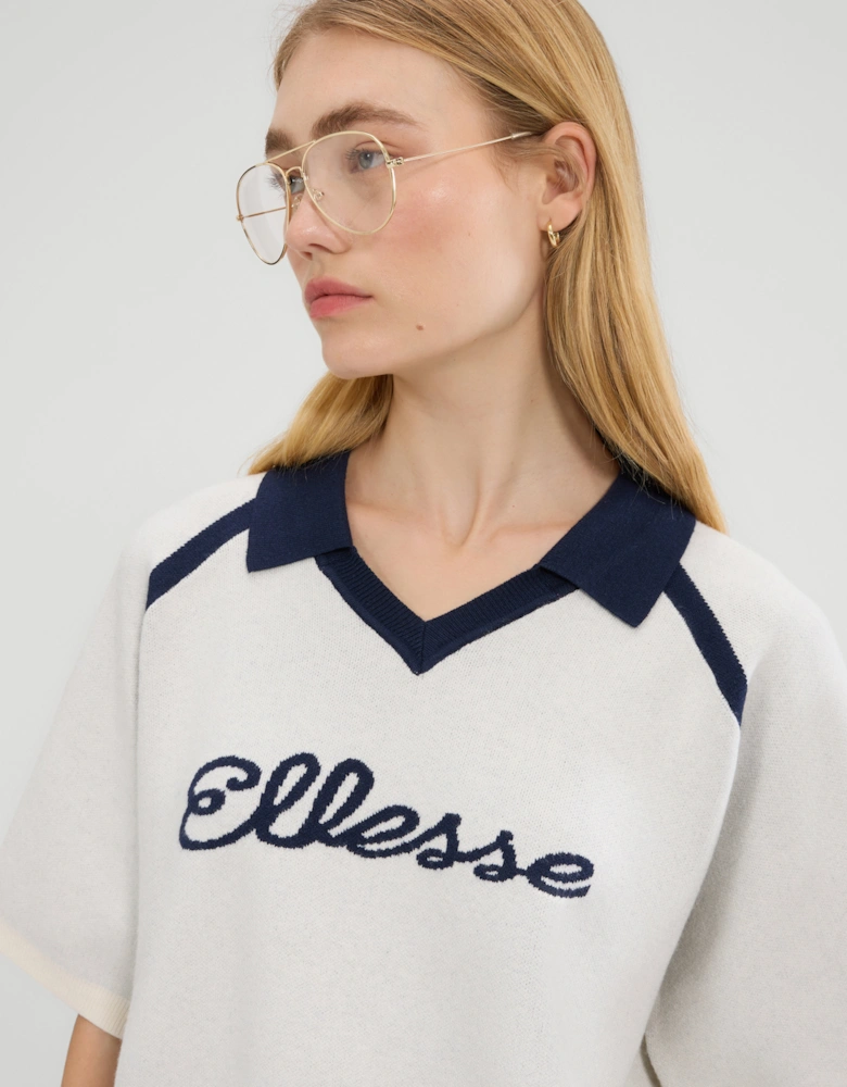 Brunelli Knitted Polo - Off White