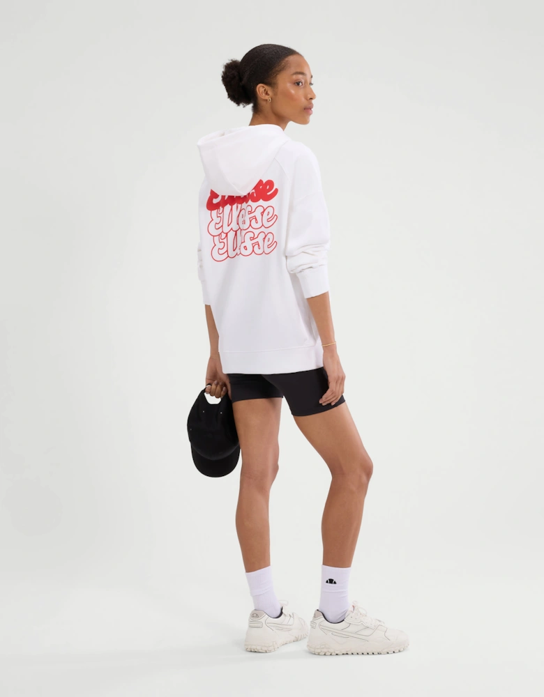 Il Trio Hoodie - White