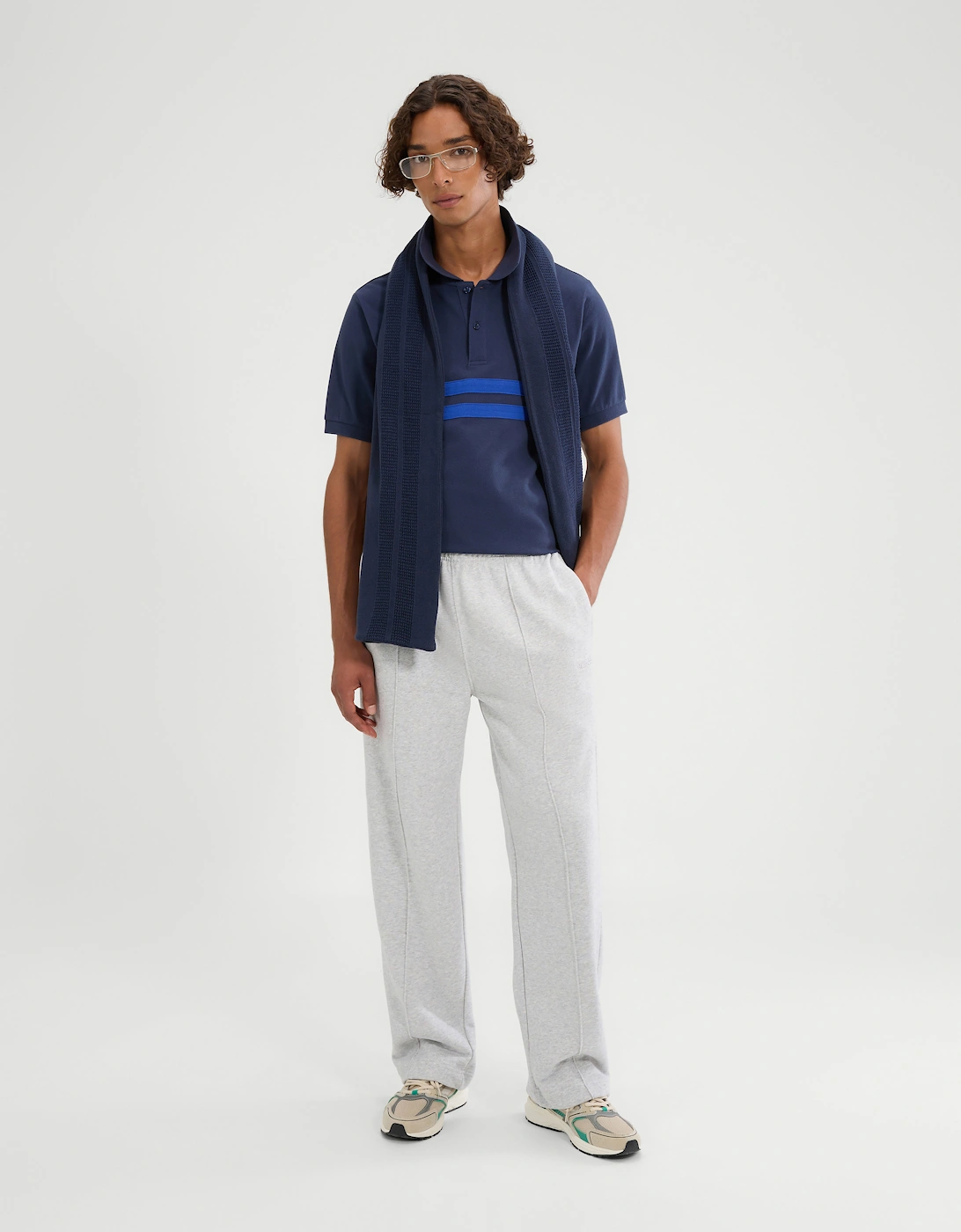 Muccia Polo - Navy/Blue