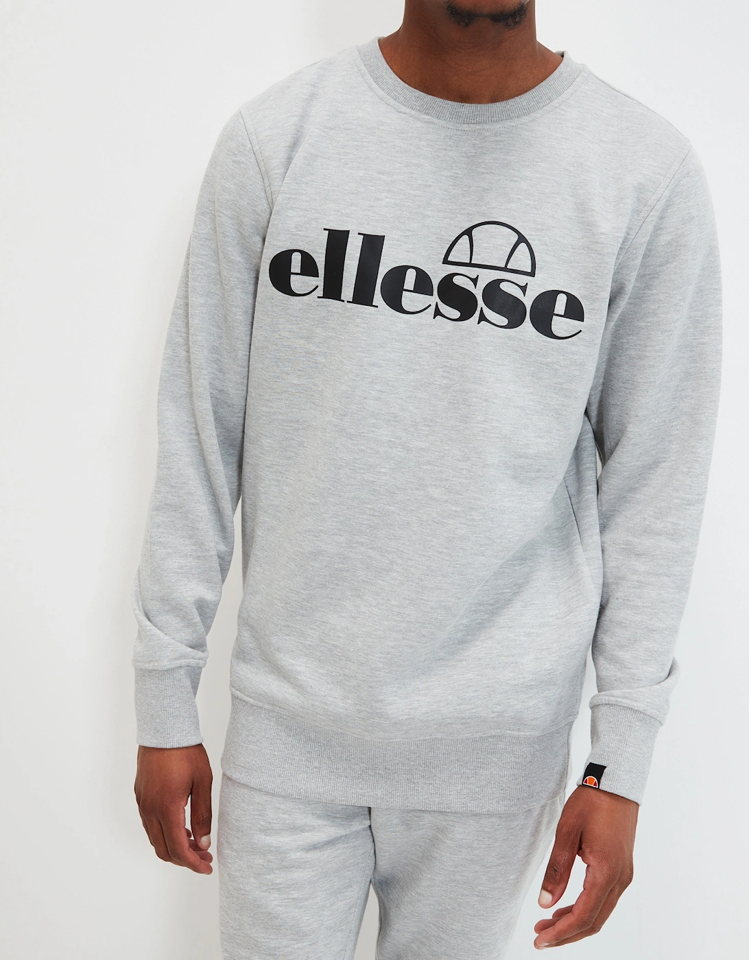 Ellesse Men's Bootia Sweatshirt - Grey Marl - Size: XS