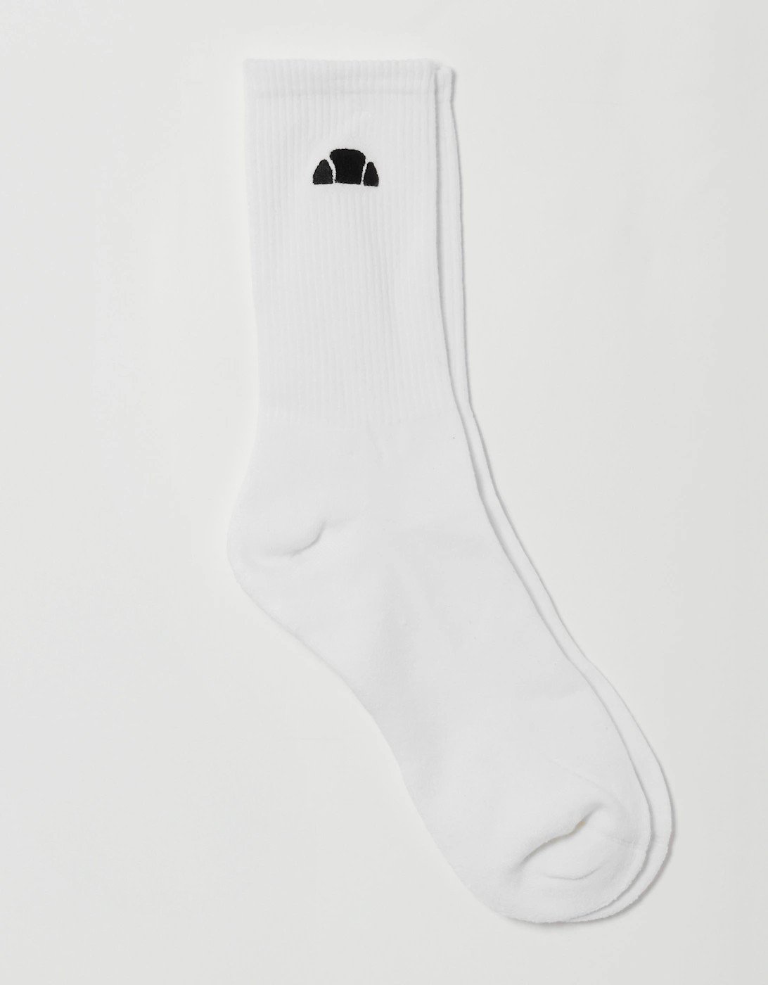 Ellesse Unisex White Alacre Crew Sock 3 Pack  Size 12-14