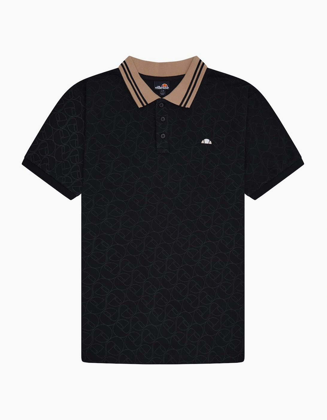 Ellesse Men's Kazalo Polo - Black - Size: 38
