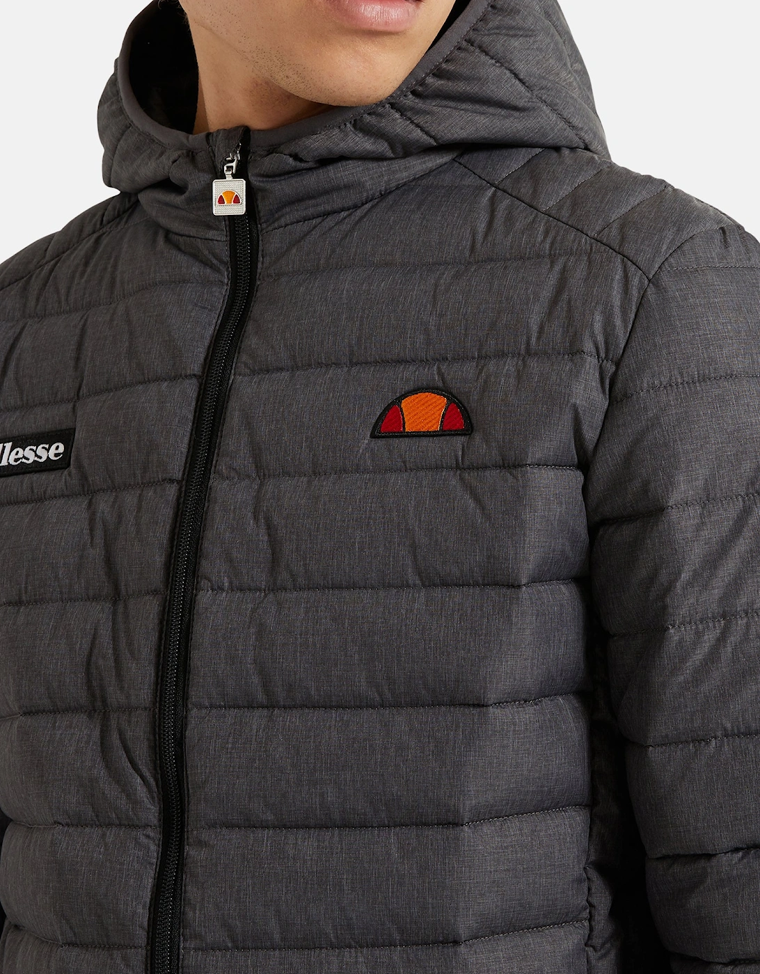 Lombardy Padded Jacket - Dark Grey Marl