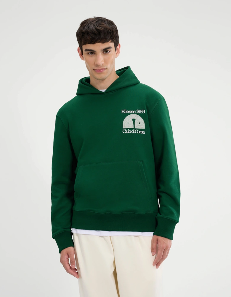 Club Di Corsa Hoodie - Dark Green
