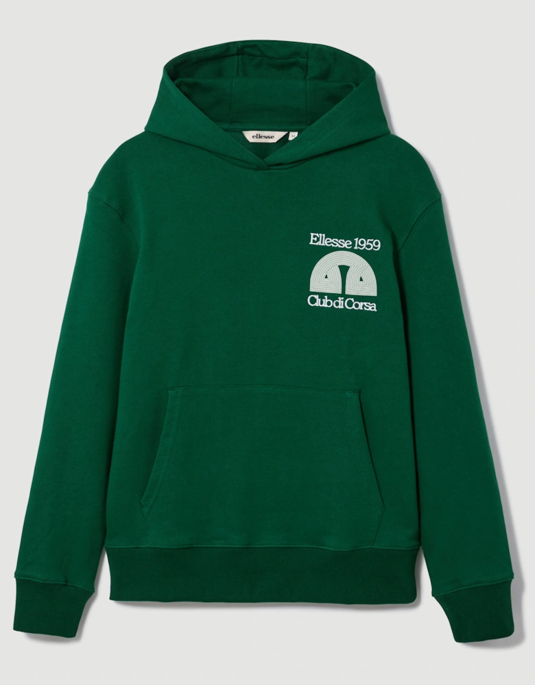 Club Di Corsa Hoodie - Dark Green