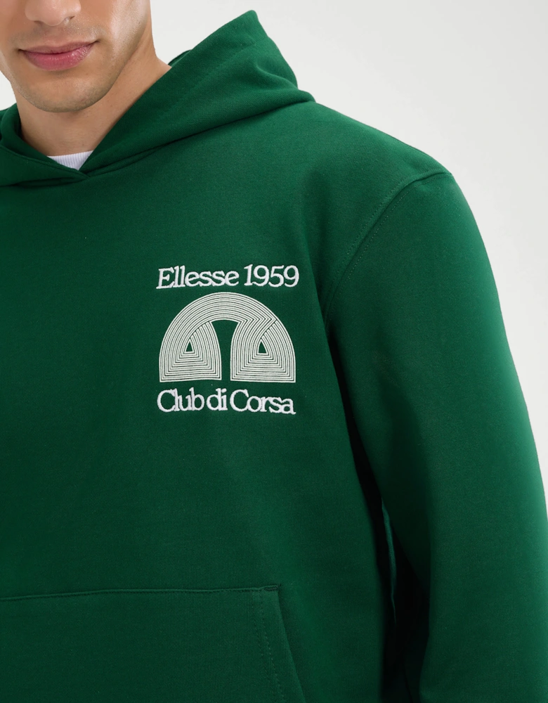Club Di Corsa Hoodie - Dark Green