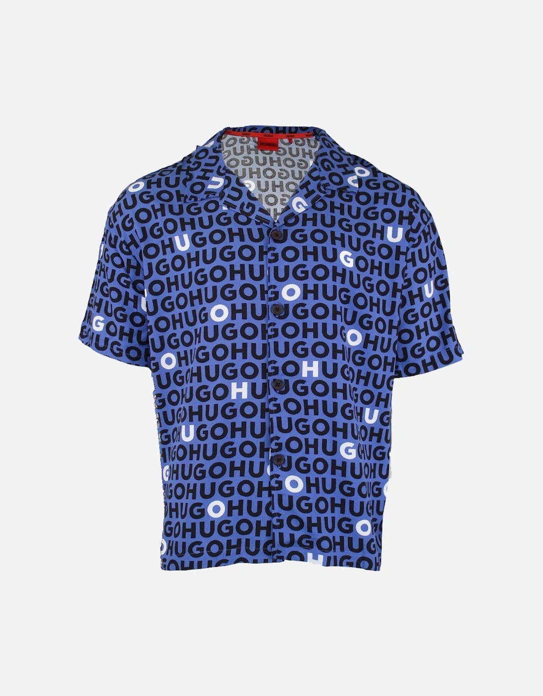 Hugo Beach Shirt Relaxed Fit, Medium Blue, 2 of 1