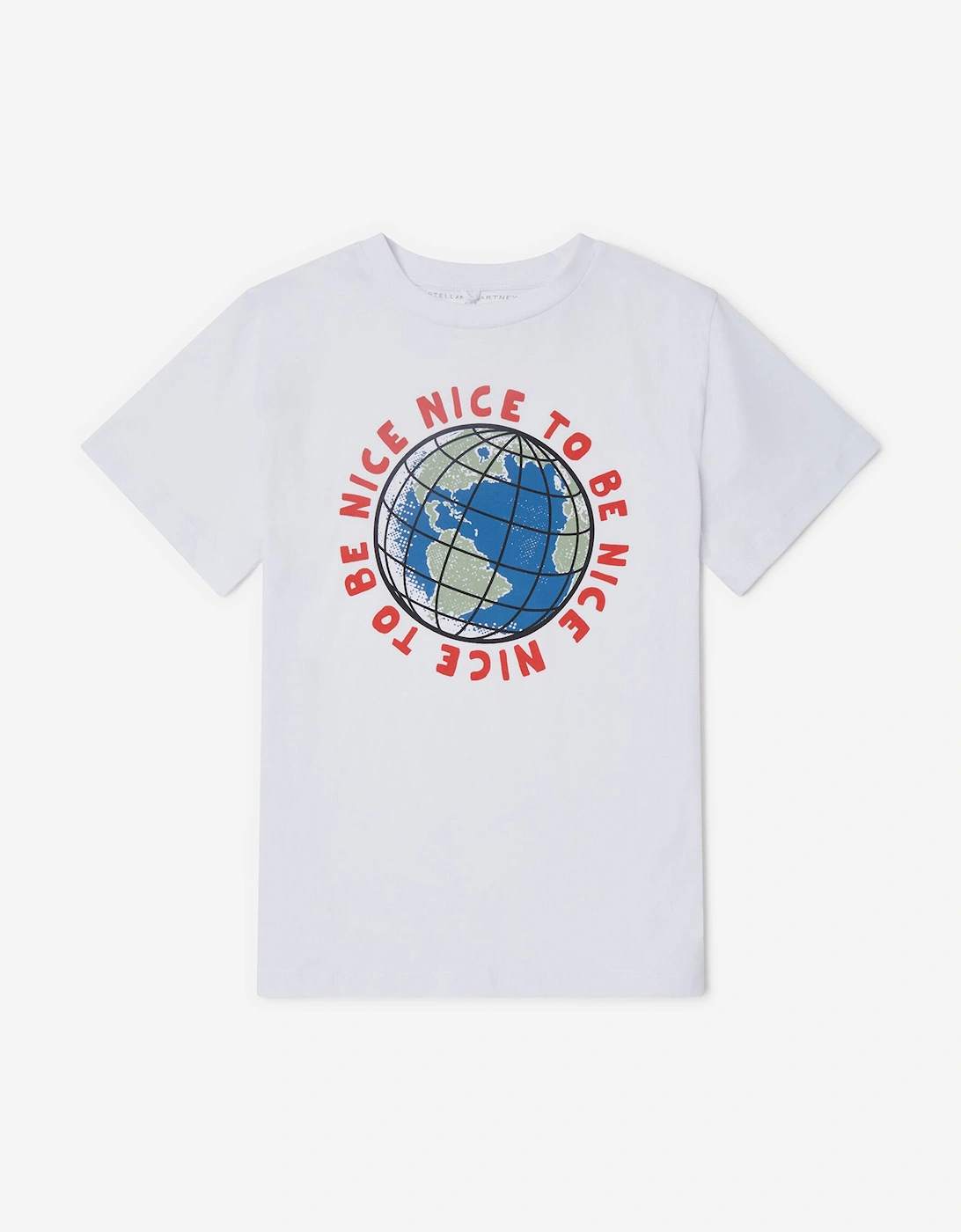 Boys World Globe T-Shirt in White, 5 of 4