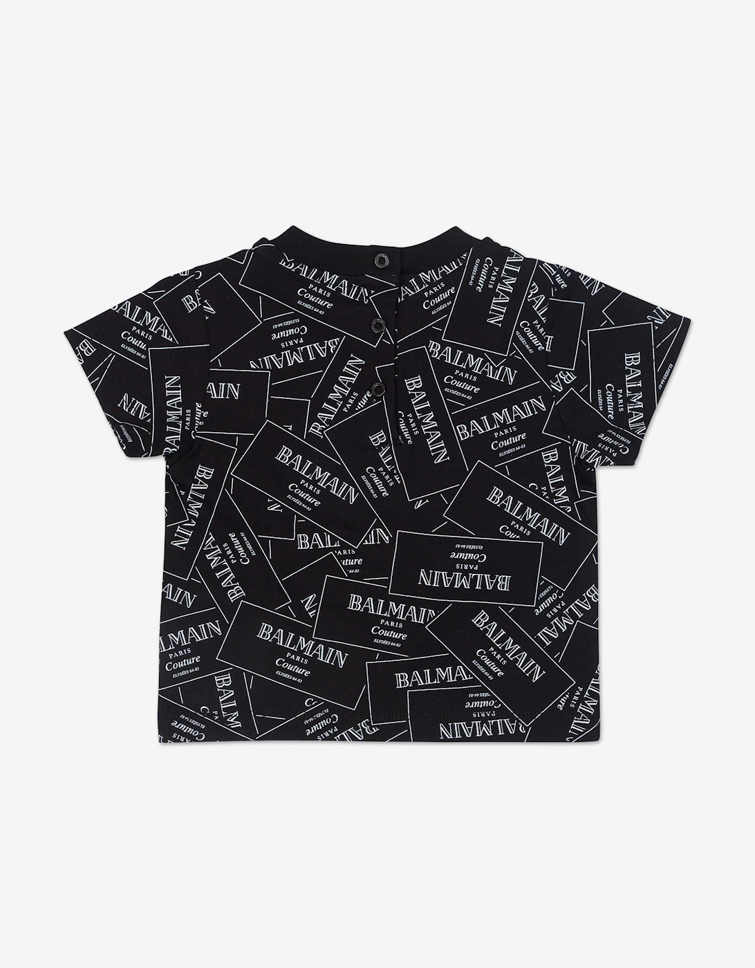 Baby Boys Logo T-Shirt in Black