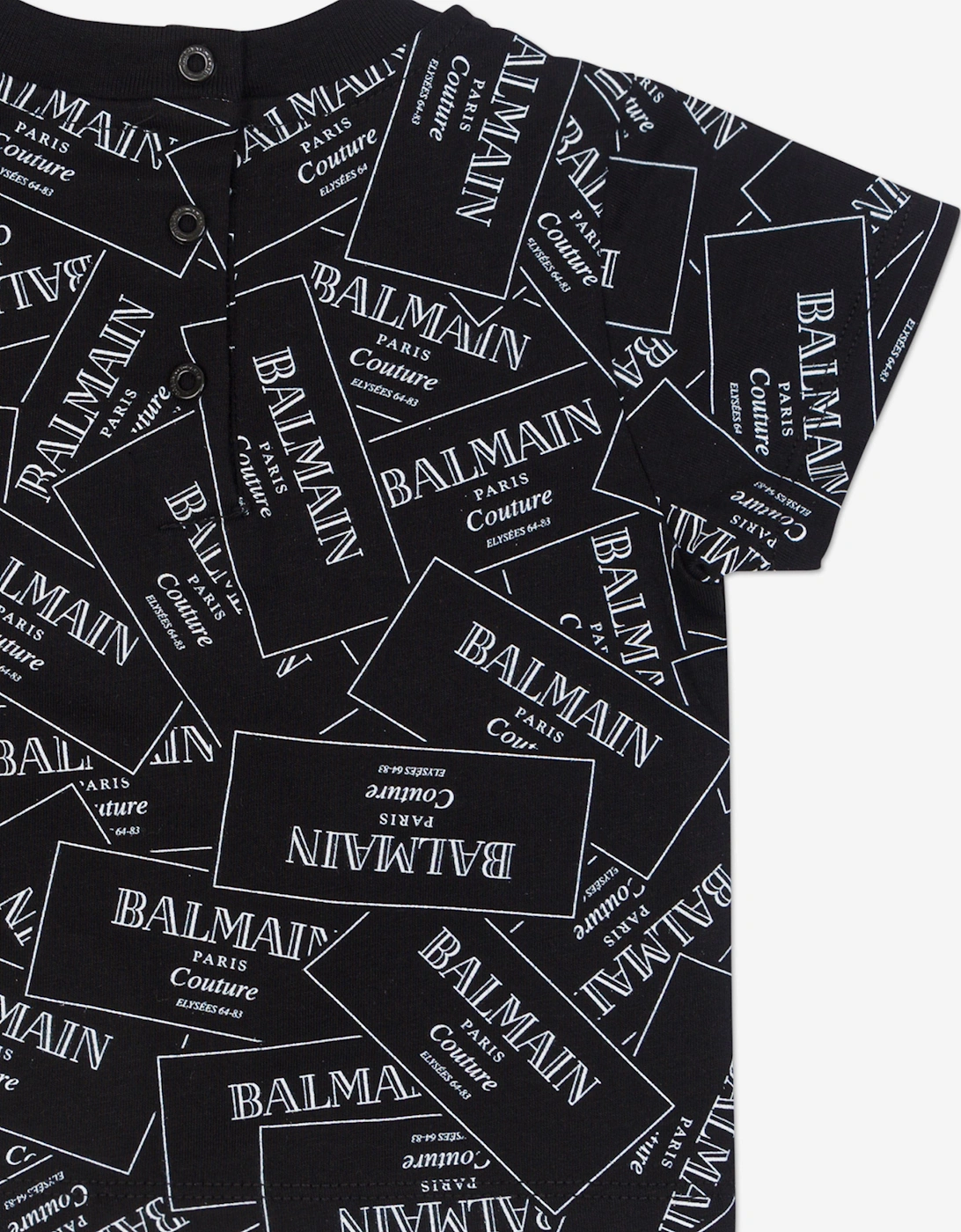 Baby Boys Logo T-Shirt in Black