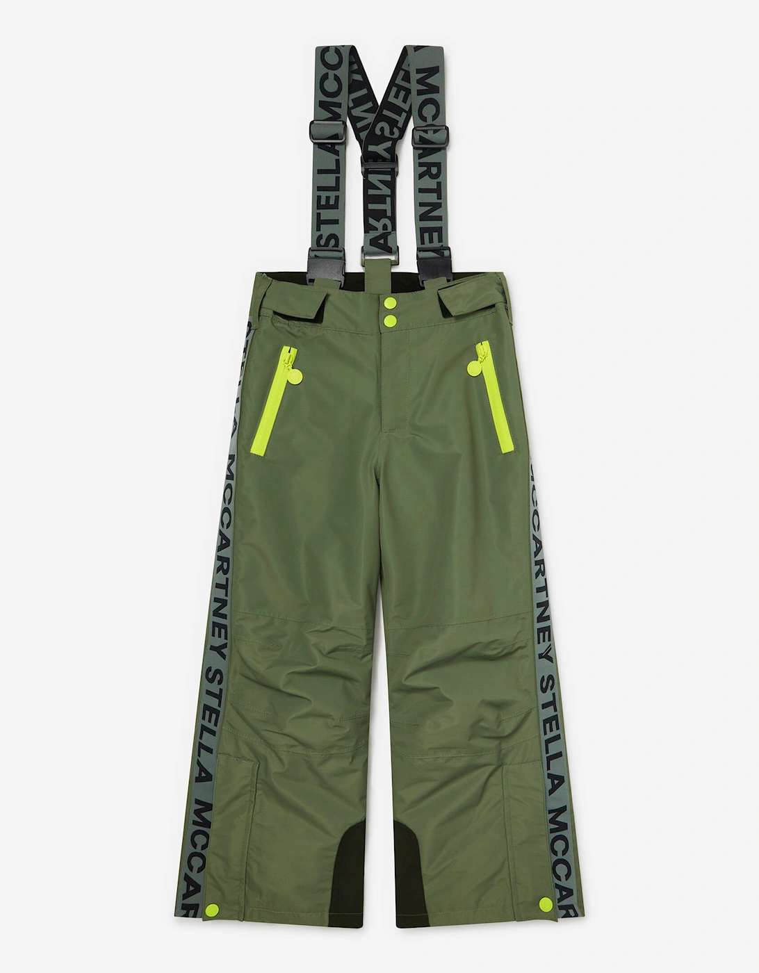 Boys Logo Ski Trousers in Green, 5 of 4