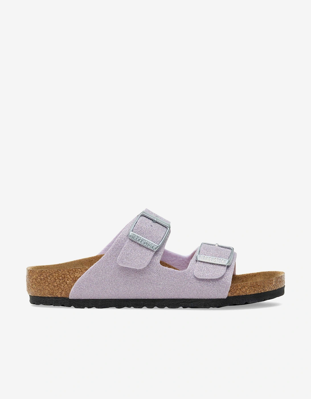 BIRKENSTOCK Girls Arizona Shiny Glitter Sandals in Purple, 5 of 4