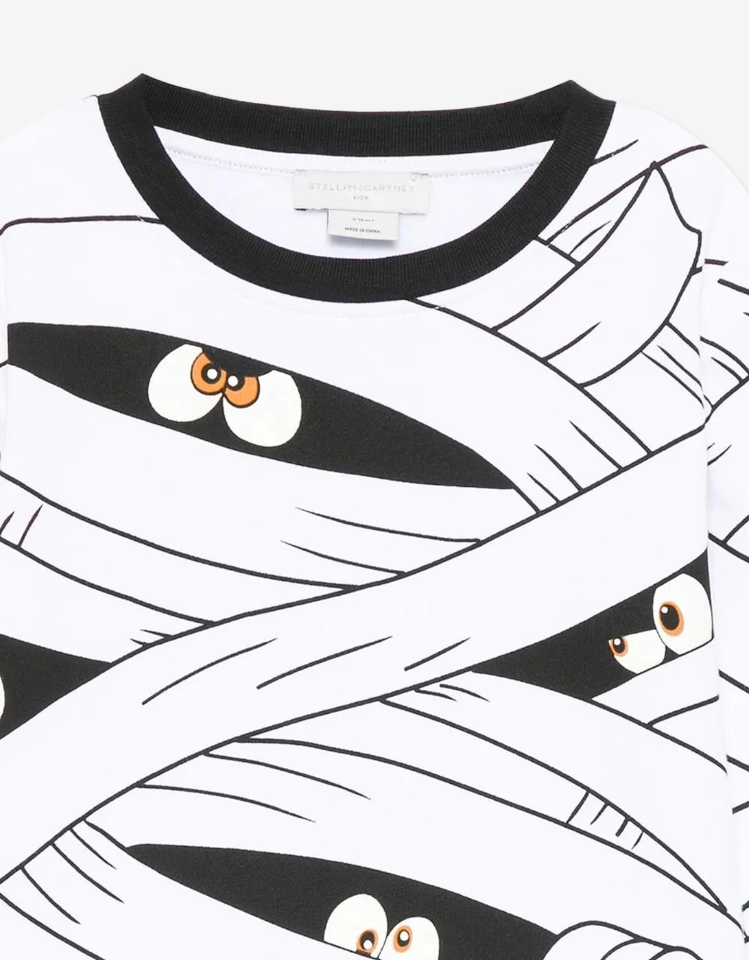 Boys Mummy AOP Sweatshirt in White
