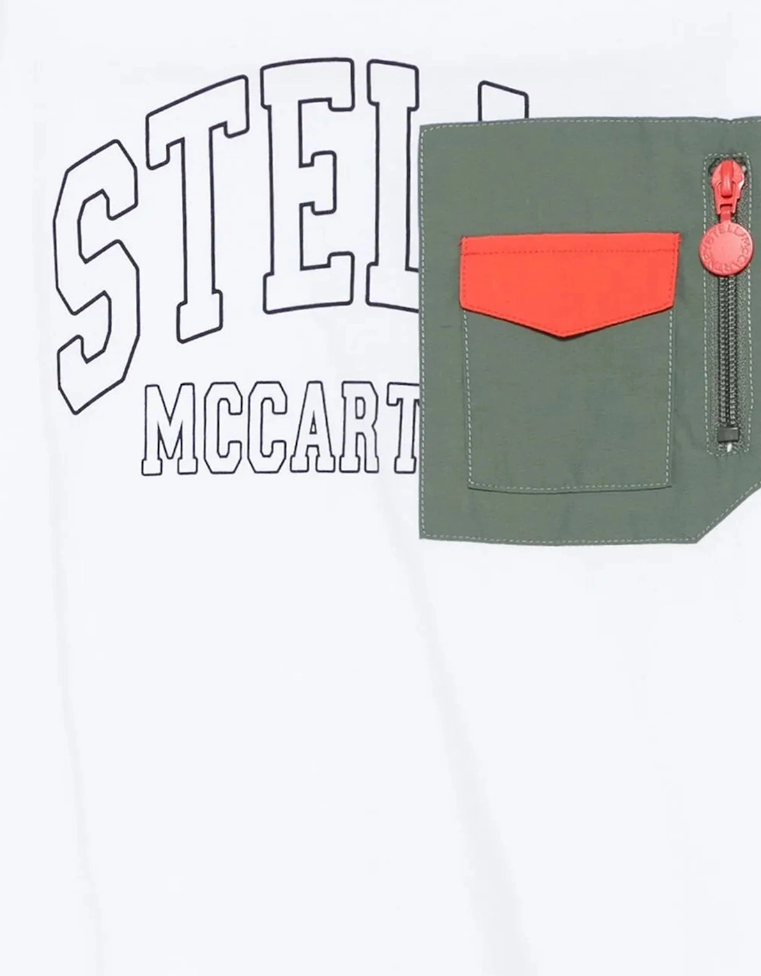 Boys Logo Pocket T-Shirt in White