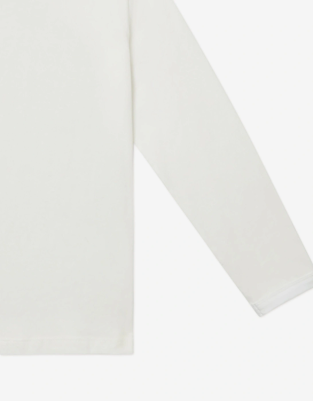 Girls Long Sleeve Stellabrate T-Shirt in Ivory