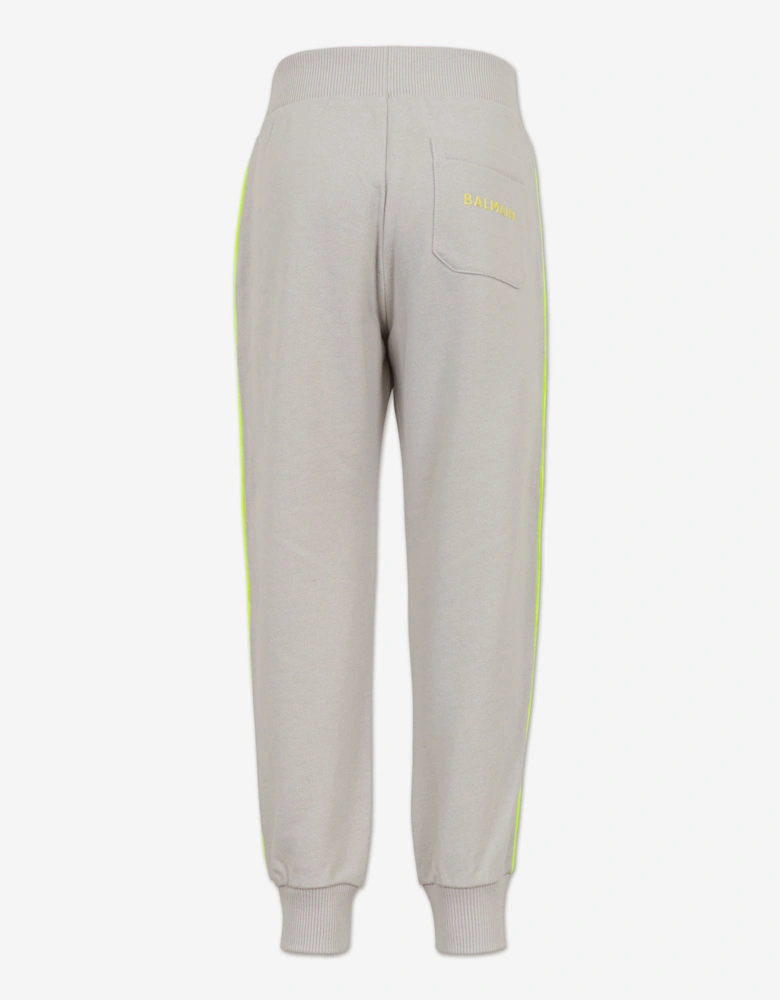 Boys Fleece Joggers in Grey