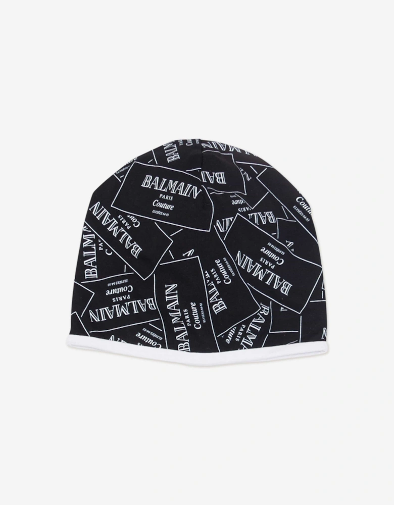 Baby Boys Logo Babygrow Set in Black