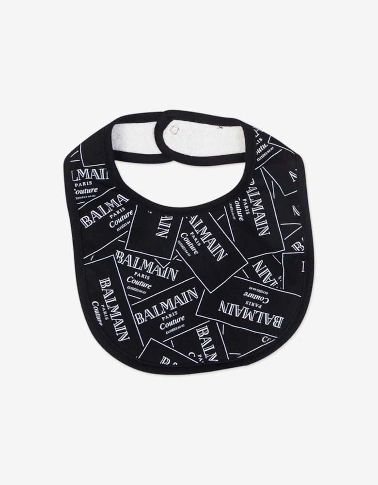 Baby Boys Logo Babygrow Set in Black