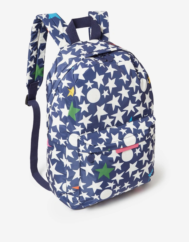 Girls Stars Backpack in Blue (41cm)