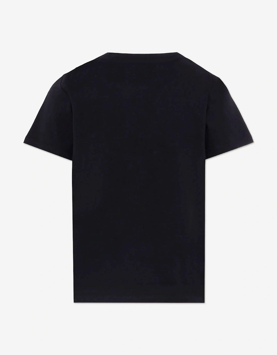 Kids Logo Print T-Shirt in Black