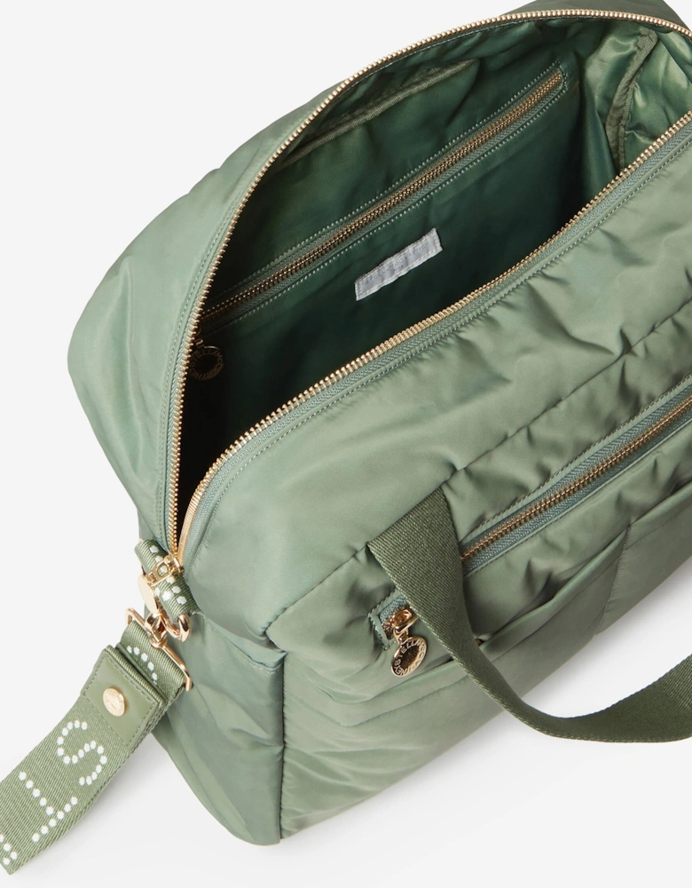 Baby Branded Changing Bag in Green (36cm)