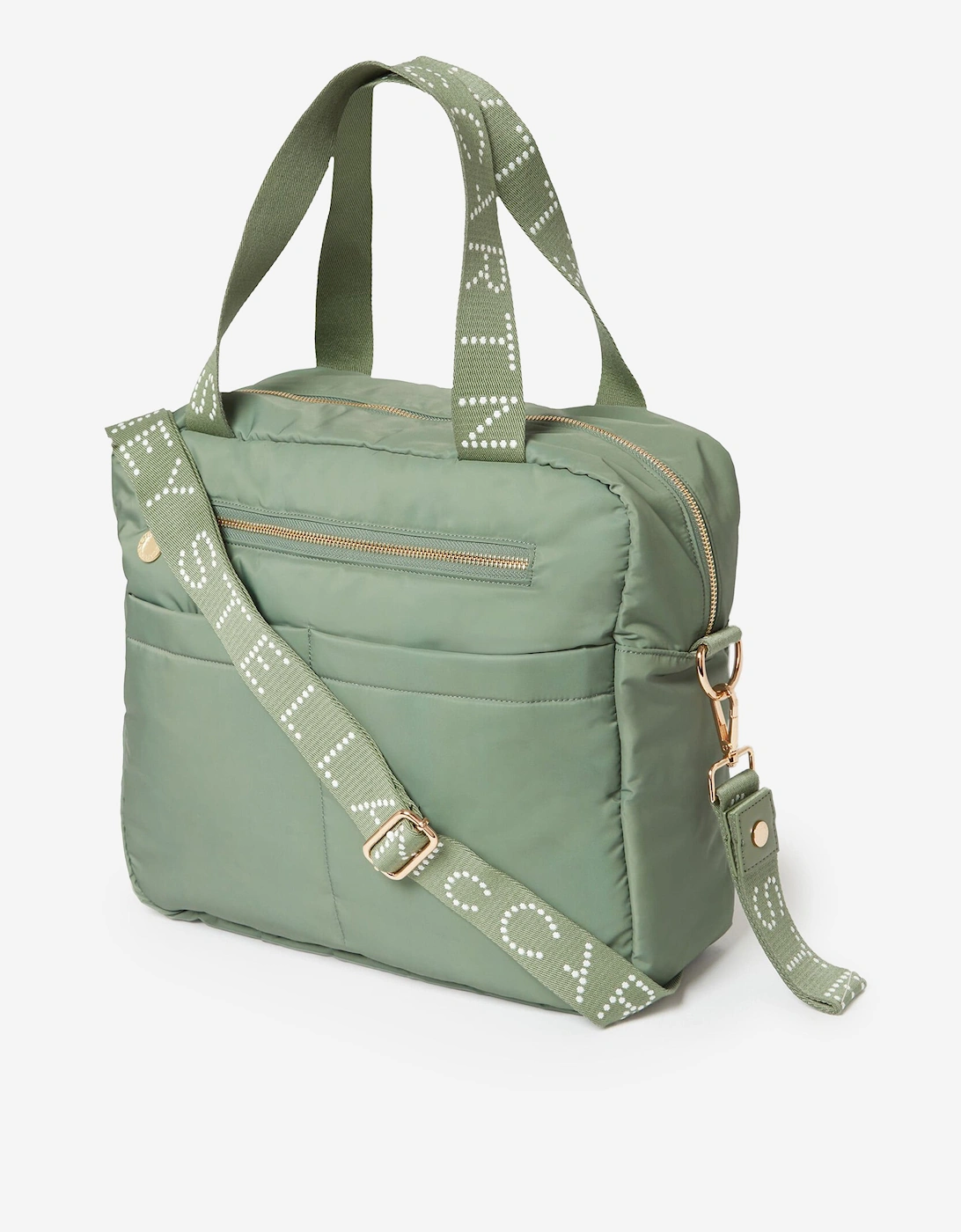Baby Branded Changing Bag in Green (36cm)