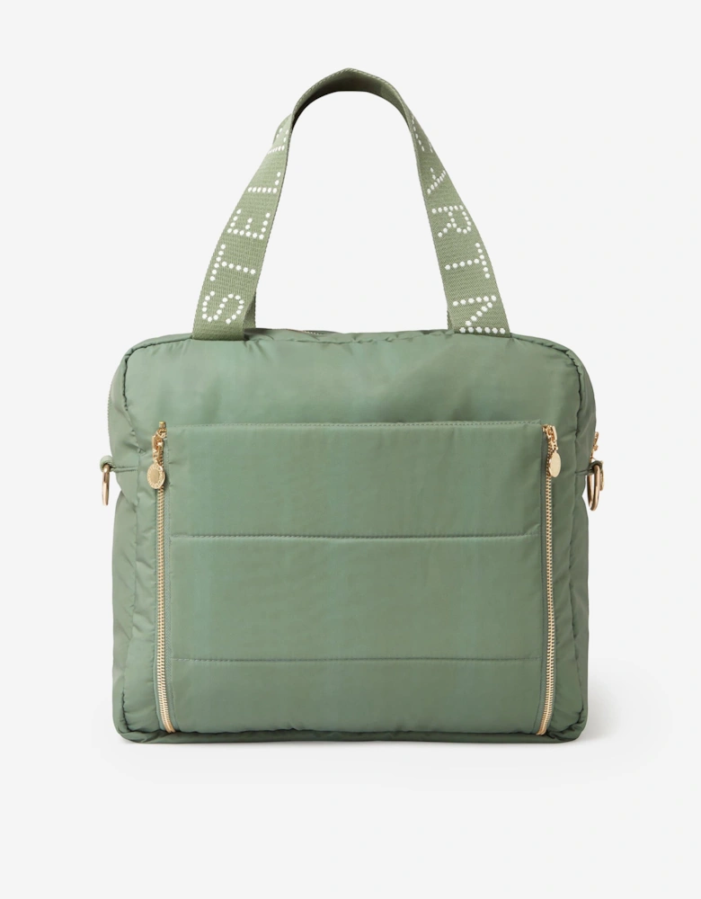 Baby Branded Changing Bag in Green (36cm)