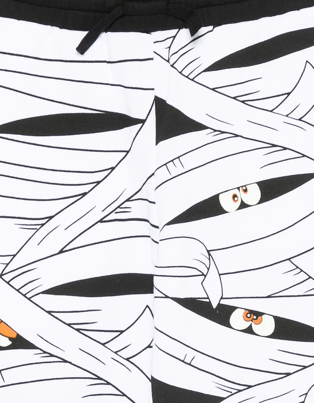 Boys Mummy AOP Joggers in White