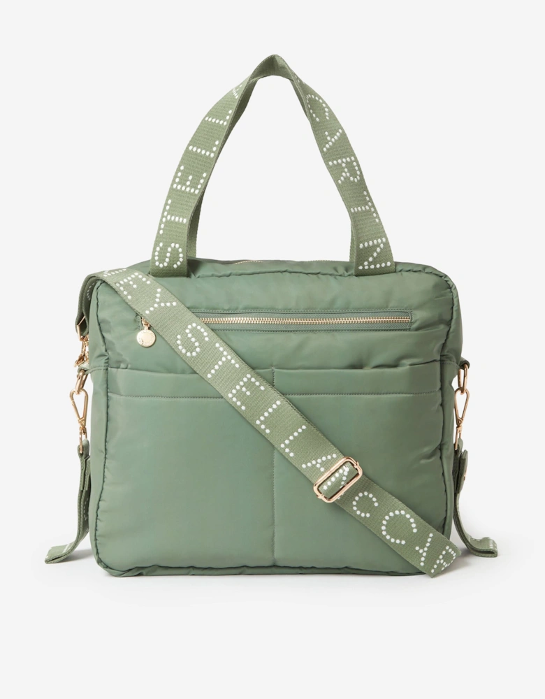 Baby Branded Changing Bag in Green (36cm)