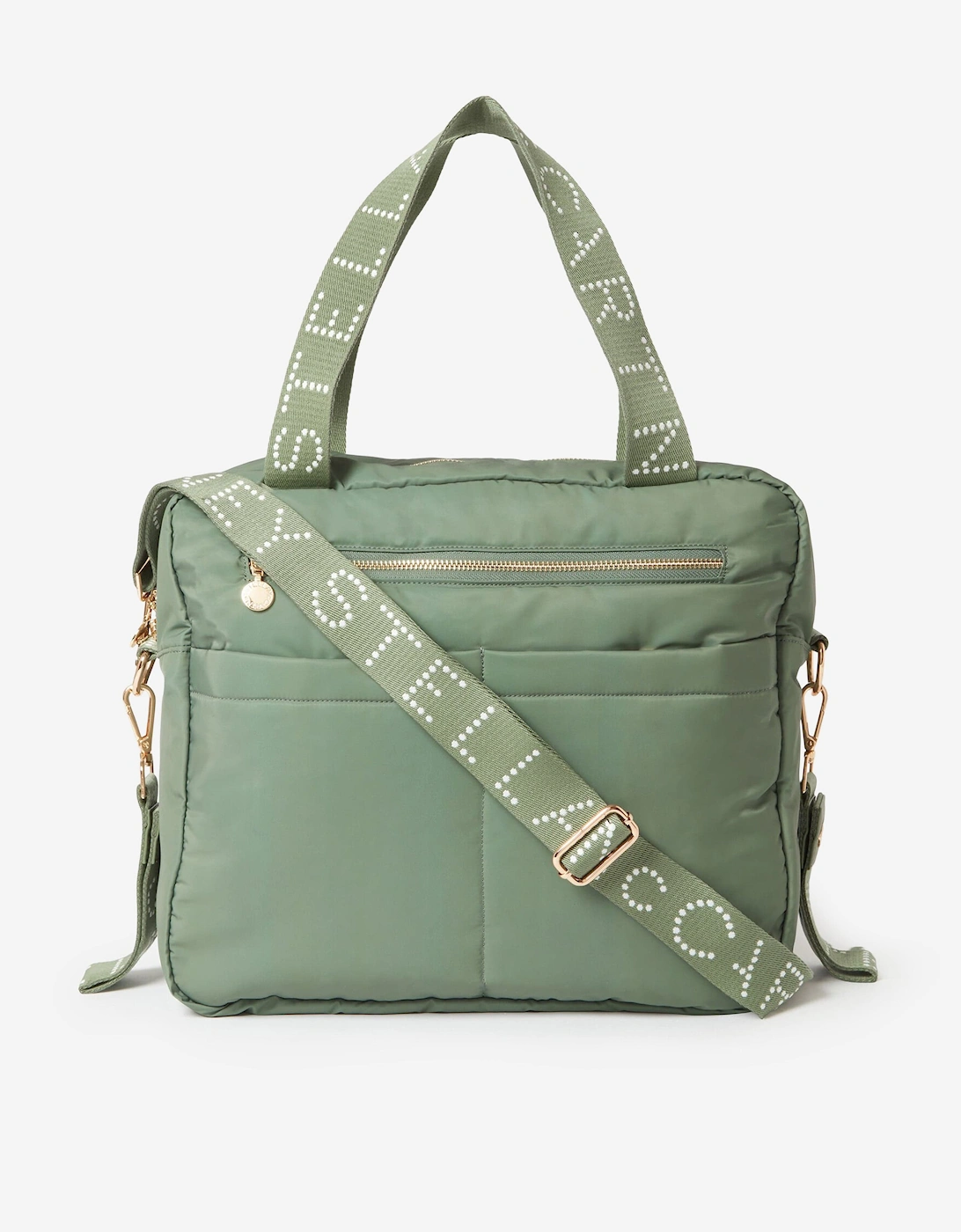 Baby Branded Changing Bag in Green (36cm), 5 of 4
