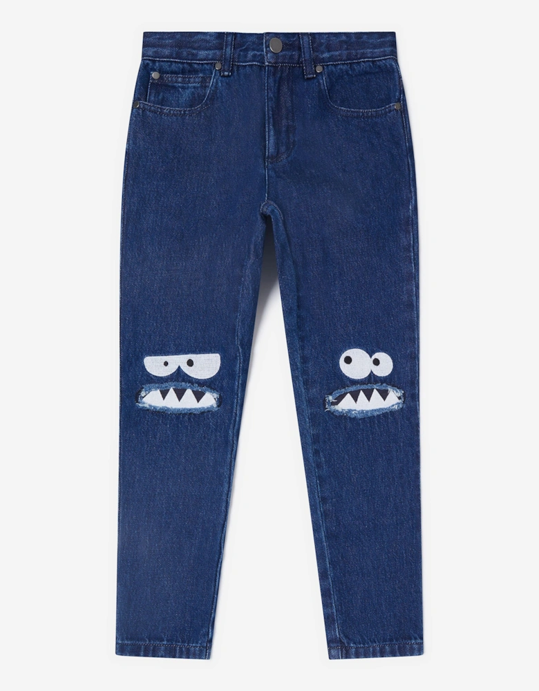 Boys Slim Fit Jeans in Blue