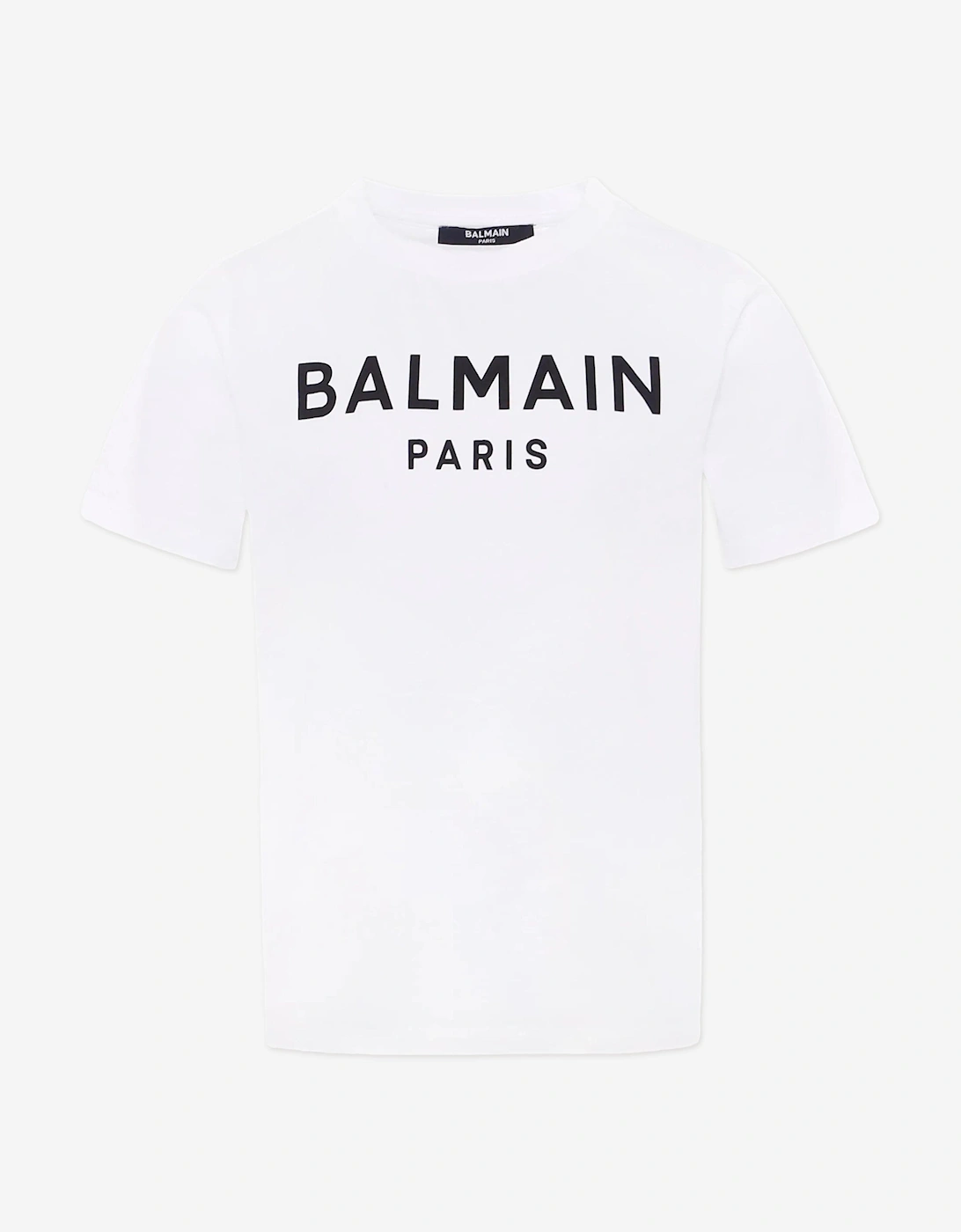 Kids Logo Print T-Shirt in White, 4 of 3