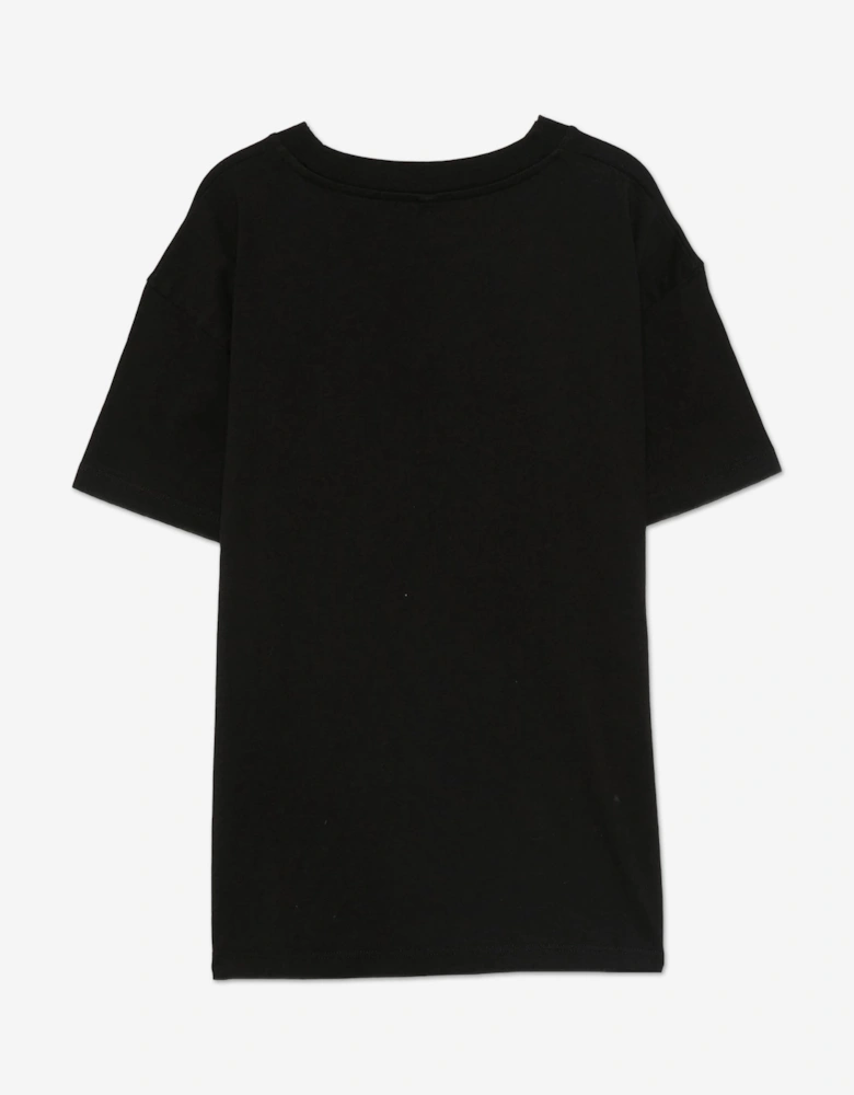Girls Logo T-Shirt in Black