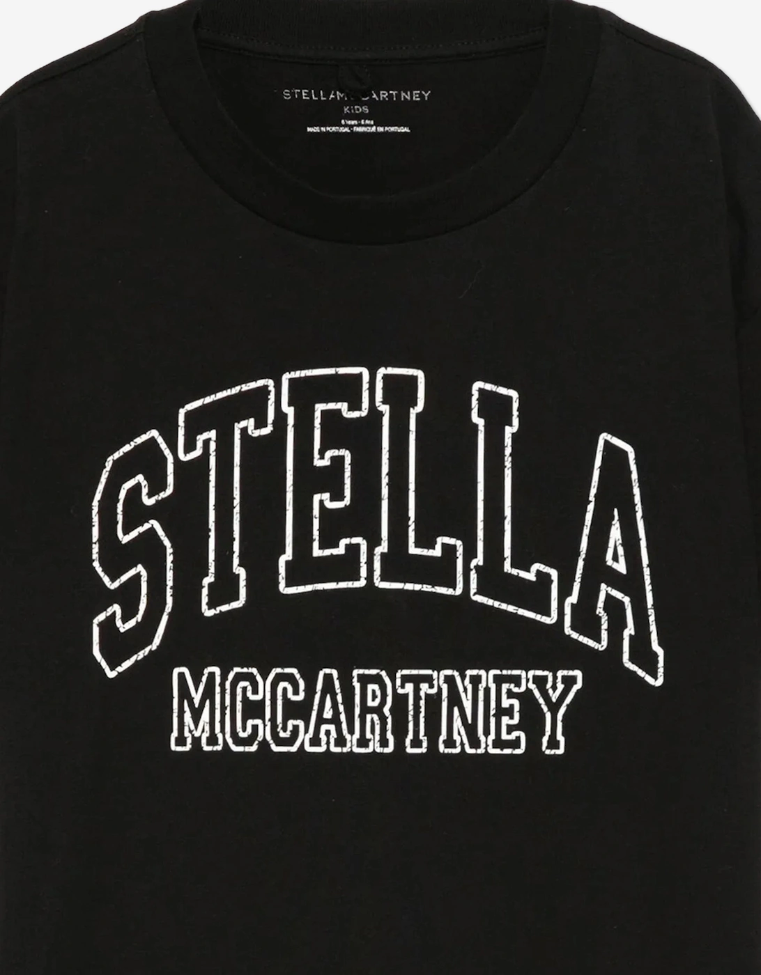 Girls Logo T-Shirt in Black