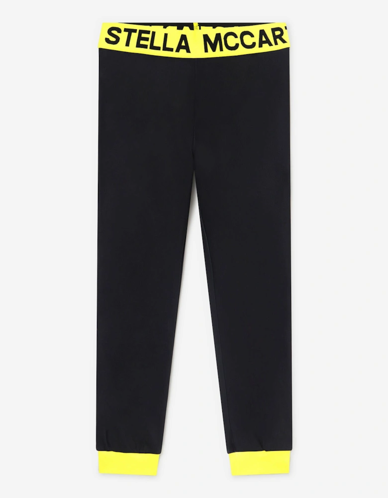 Boys Thermal Ski Leggings in Black