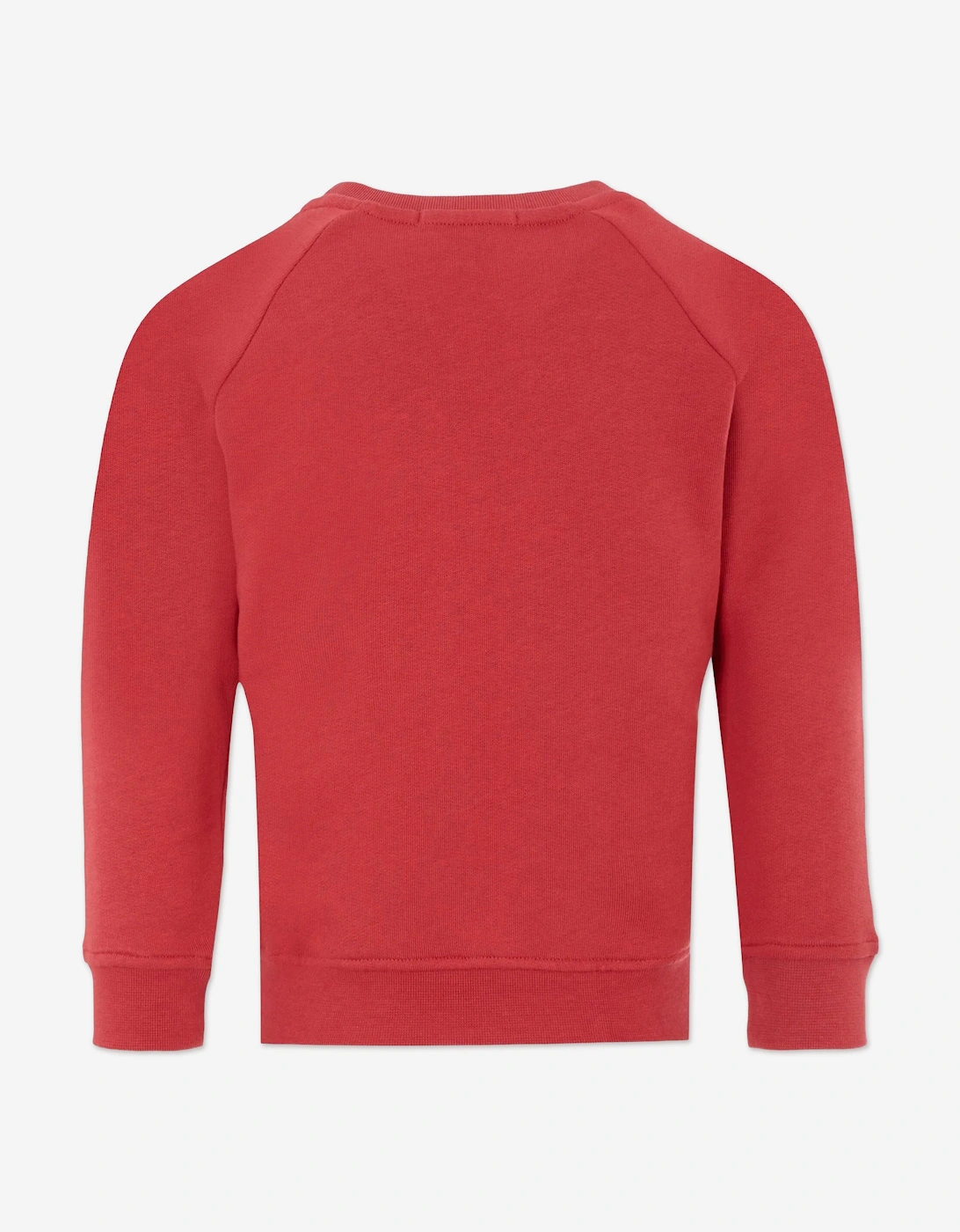 Boys Monster Logo Sweatshirt in Red